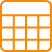 Иконка калькулятор оранжевая