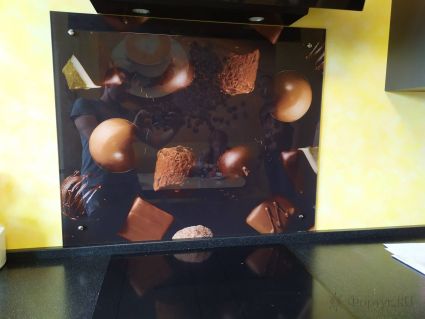 Скинали фото: шоколадные конфеты, заказ #ИНУТ-4355, Черная кухня.