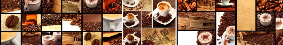 Скинали — Коллаж: белые чашки кофе и шоколад