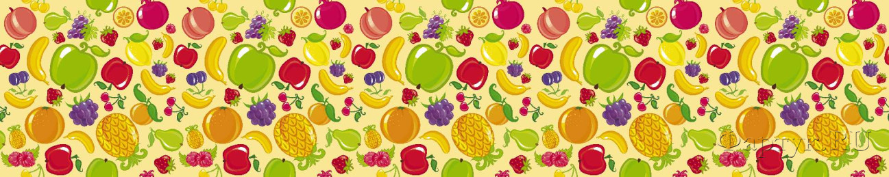 Скинали — Нарисованные фрукты и ягоды