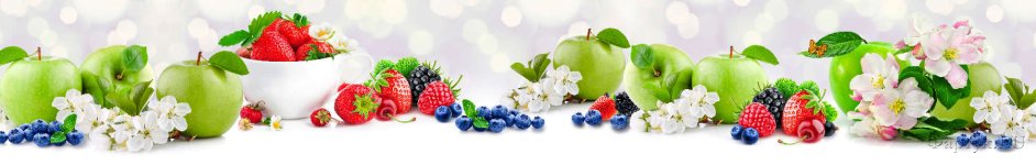 Скинали — Фруктово- ягодное ассорти и цветки яблони