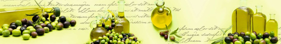 Скинали — Оливковое масло, оливки, маслины на фоне надписей