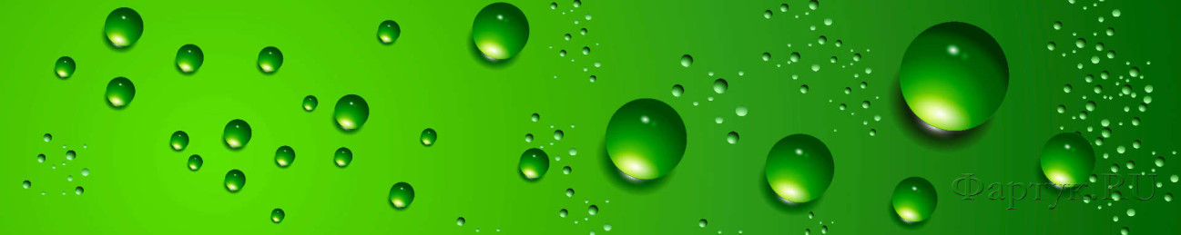 Скинали — Объемные круги на ярком зеленом фоне