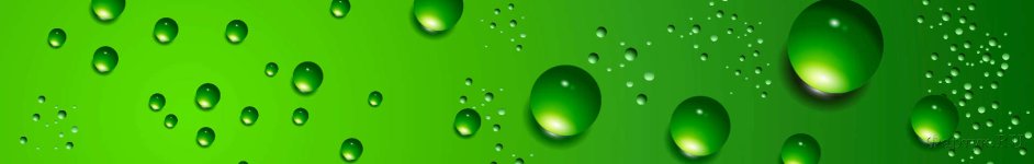 Скинали — Объемные круги на ярком зеленом фоне