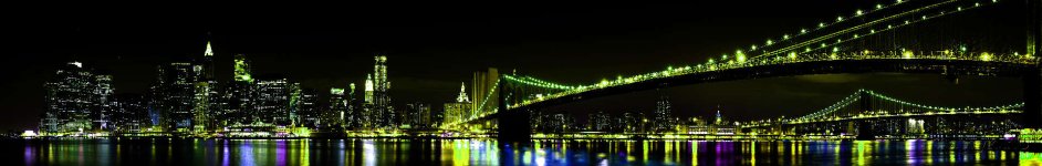 Скинали — Ночной Нью-Йорк в зеленых огнях