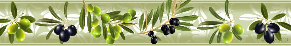 Скинали — Оливки и маслины на веточках 