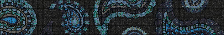 Скинали — Абстракция пиксельные капли