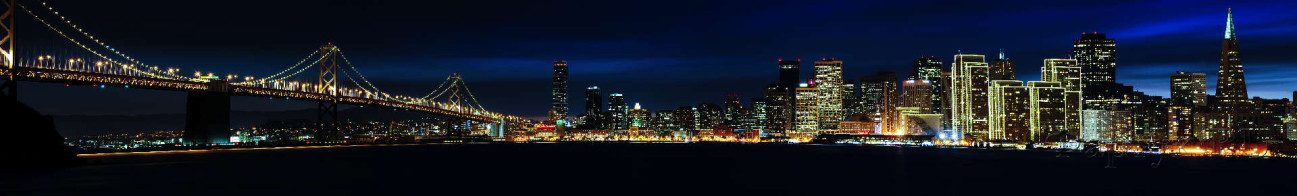 Скинали — Панорама ночного города