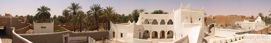 Скинали — Панорамный вид на крышах Гадамес, оазис в Ливии