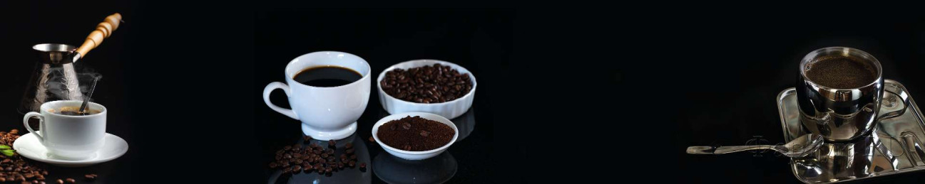 Скинали — Чашки кофе на черном фоне