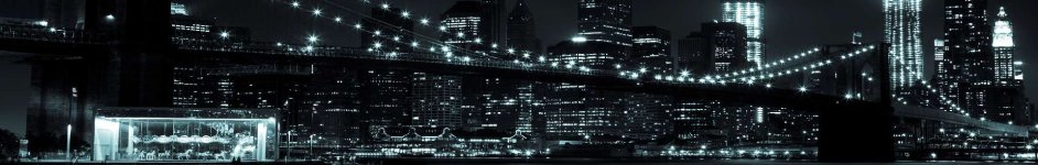 Скинали — Бруклинский мост в ночных огнях