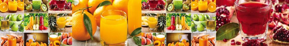 Скинали — Коллаж фруктовые соки