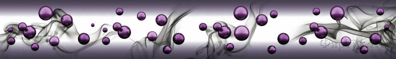 Скинали — Абстрактные волны и фиолетовые пузыри