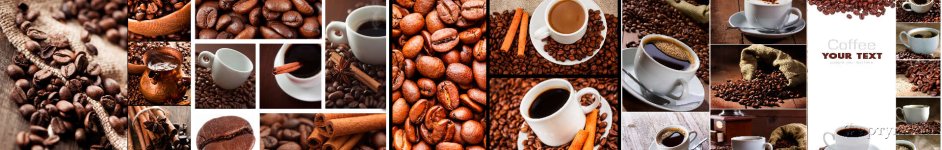Скинали — Коллаж: черный кофе в зернах