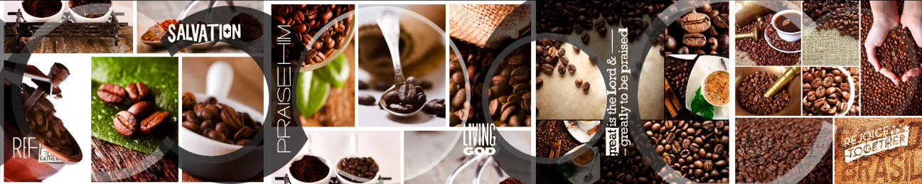 Скинали — Коллаж кофейных зерен 