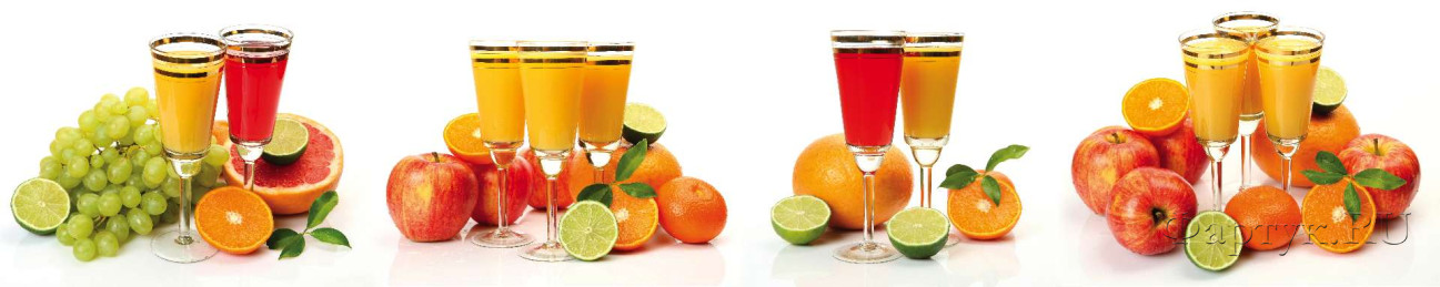 Скинали — Фруктовый сок  и фрукты