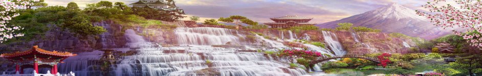 Скинали — Японские водопады