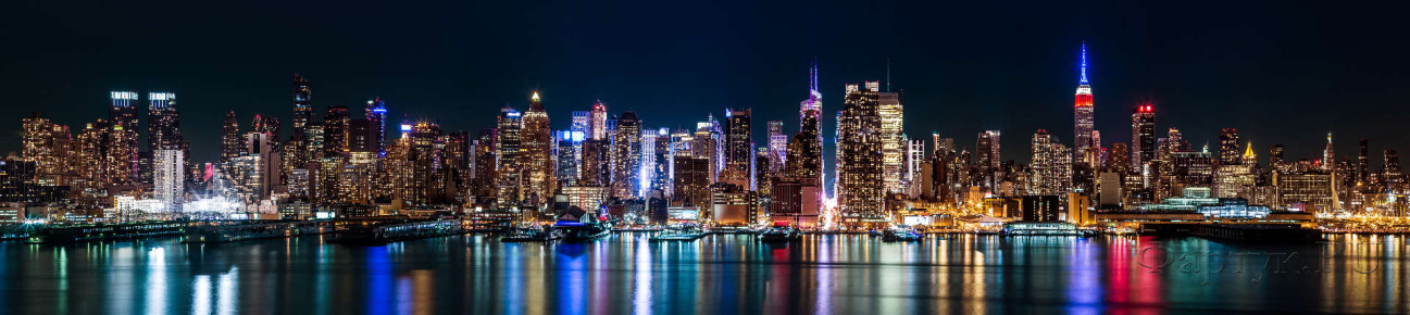 Скинали — Ночная панорама Нью-Йорка