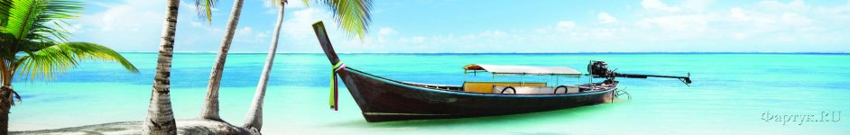 Скинали — Лодка на песчаном берегу моря