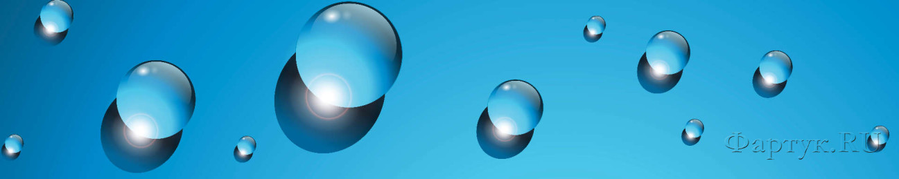 Скинали — Голубые пузырики на синем фоне