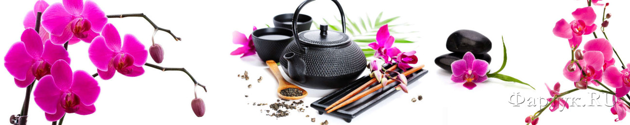 Скинали — Китайский чайный набор и орхидеи