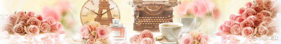 Скинали — Коллаж розы и чай