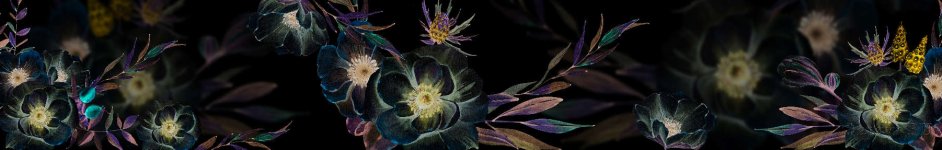 Скинали — Бесшовный векторный цветок