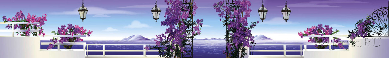 Скинали — Балкон с видом на горы в классическом стиле
