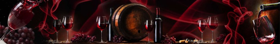 Скинали — Красное вино в фужерах