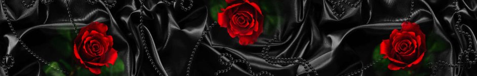 Скинали — Красные розы на черном шелке