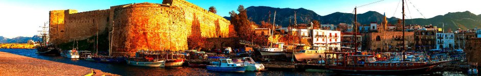 Скинали — Лодки в Кирении-причал