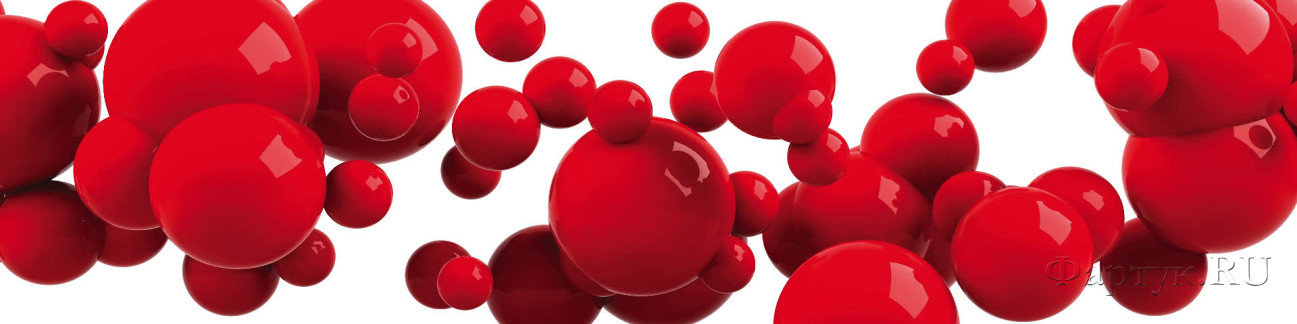 Скинали — Абстракция красные пузыри