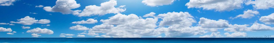 Скинали — Синее море и небо в облаках