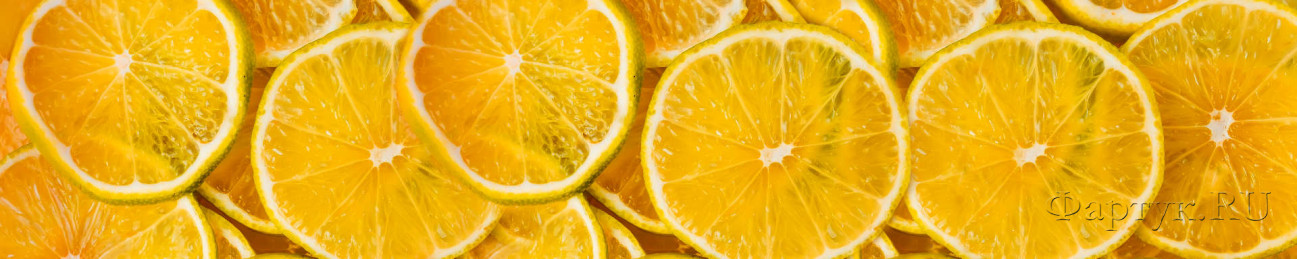 Скинали — Полупрозрачные кружочки апельсина 