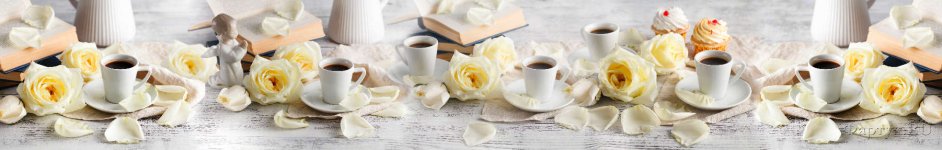 Скинали — Чашки кофе и розы
