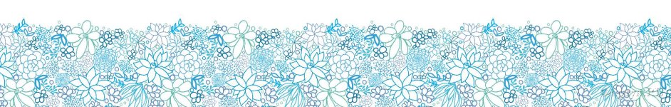 Скинали — Мелкие голубые цветы