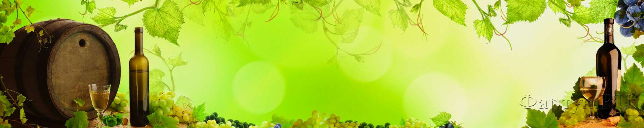 Скинали — Вино на зеленом фоне