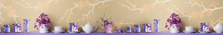 Скинали — Чай и фиолетовые цветы