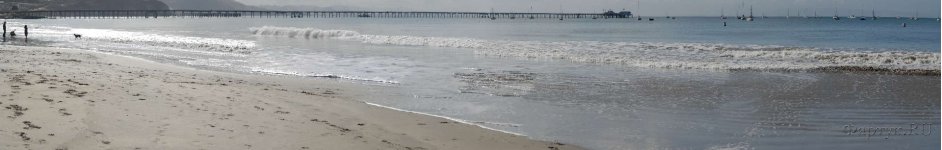 Скинали — Берег моря и следы на песке