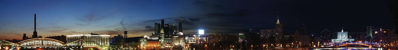 Скинали — Панорама ночной Москвы