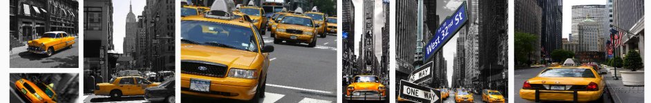 Скинали — Коллаж Желтое такси