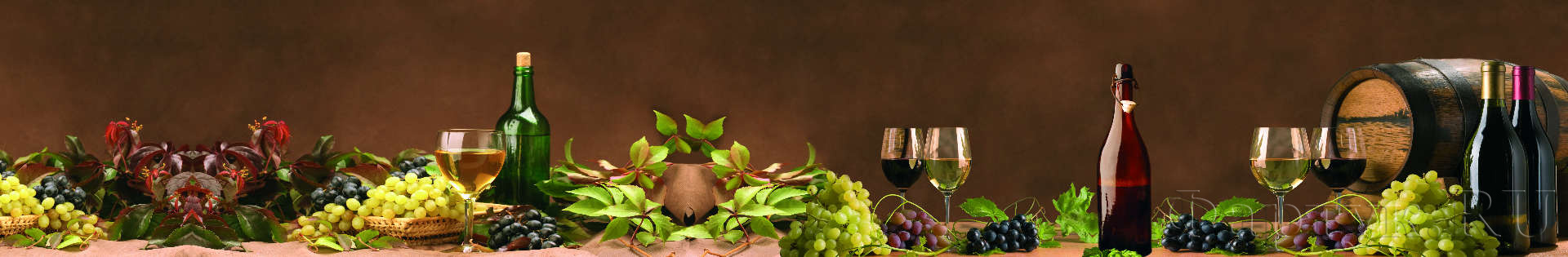 Вино, винные бутылки, виноград
