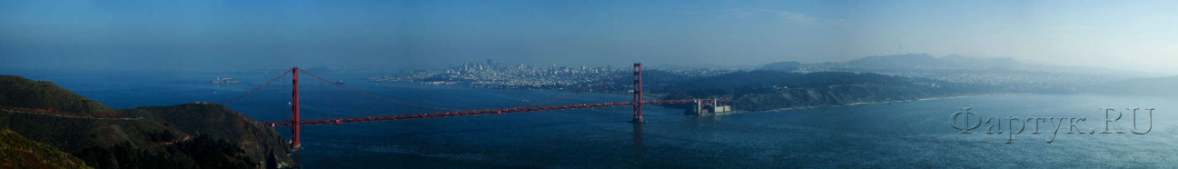 Скинали — Панорама моста Сан-Франциско