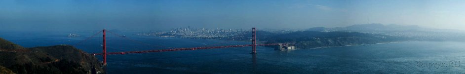 Скинали — Панорама моста Сан-Франциско
