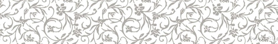 Скинали — Серый цветочный орнамен
