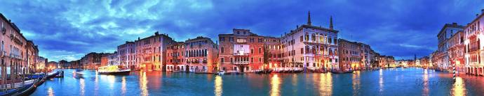 Скинали — Панорама Большого канала, Венеция, Италия