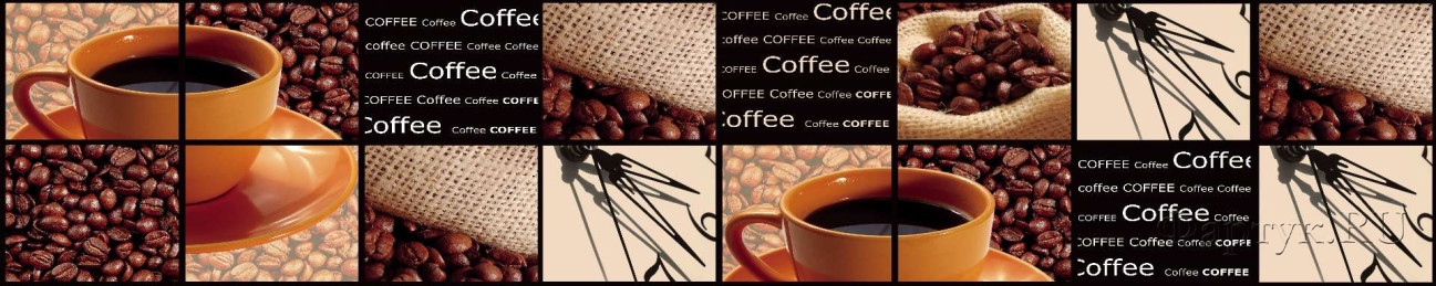 Скинали — Коллаж кофе с фрагментами картинок