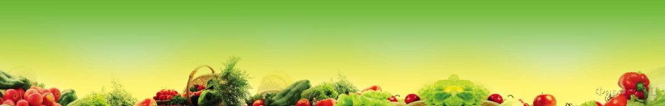 Скинали — Овощи на зеленом фоне
