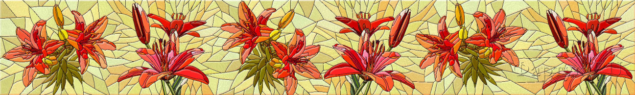 Скинали — Абстракция Цветы