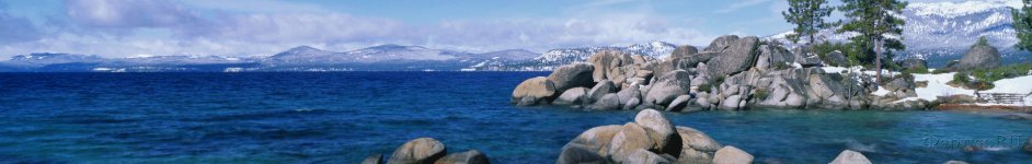 Скинали — Каменистый берег зимой